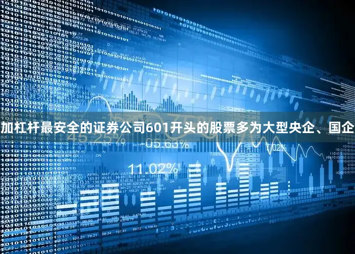 加杠杆最安全的证券公司601开头的股票多为大型央企、国企