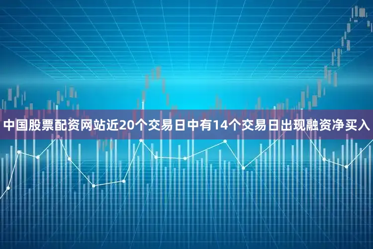 中国股票配资网站近20个交易日中有14个交易日出现融资净买入